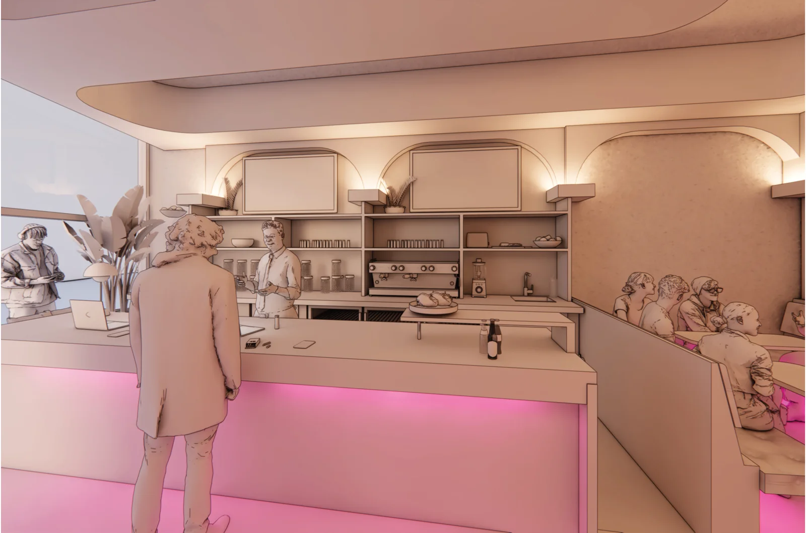 Horeca/interieur – New Times, Amstelstraat 35, Amsterdam