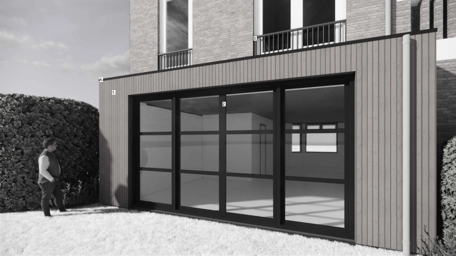 Woninguitbreiding – Smedemanplein 15, Amstelveen